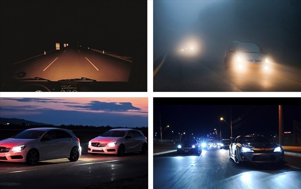 4 cách giữ an toàn để lái xe khi không có đèn đường